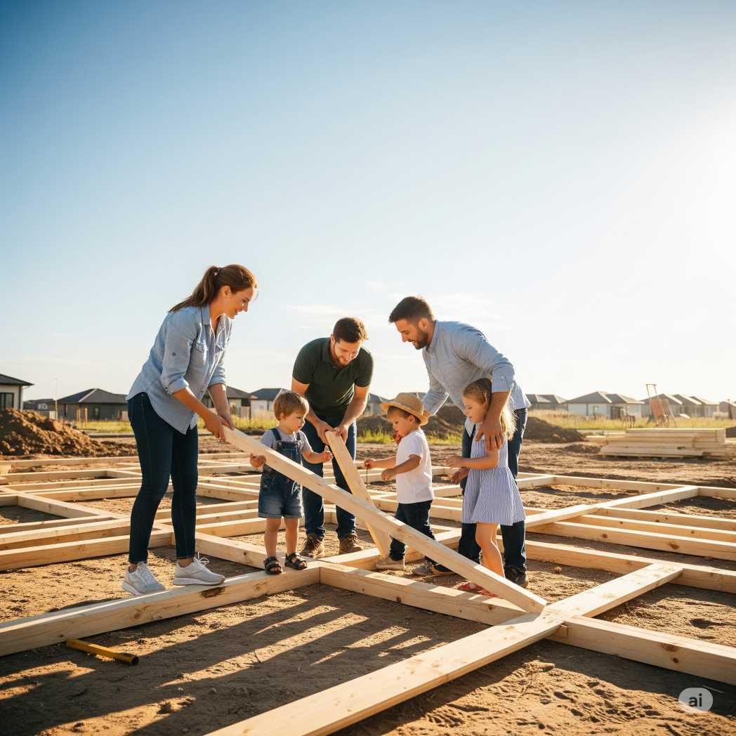 ¡Hogar para tus hijos! Construye su futuro
